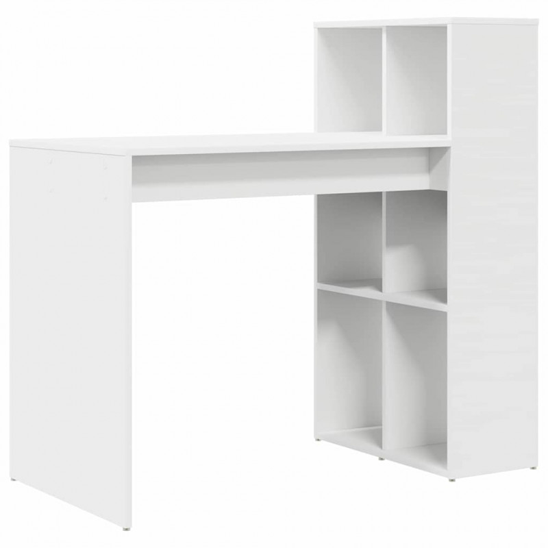 Biurko Biały 108 x 55 x 103.5 cm Materiał drewnopochodny