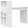 Biurko Biały 108 x 55 x 103.5 cm Materiał drewnopochodny