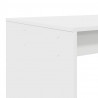 Biurko Biały 108 x 55 x 103.5 cm Materiał drewnopochodny