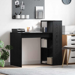 Biurko Czarny Dąb 108 x 55 x 103.5 cm Materiał drewnopochodny