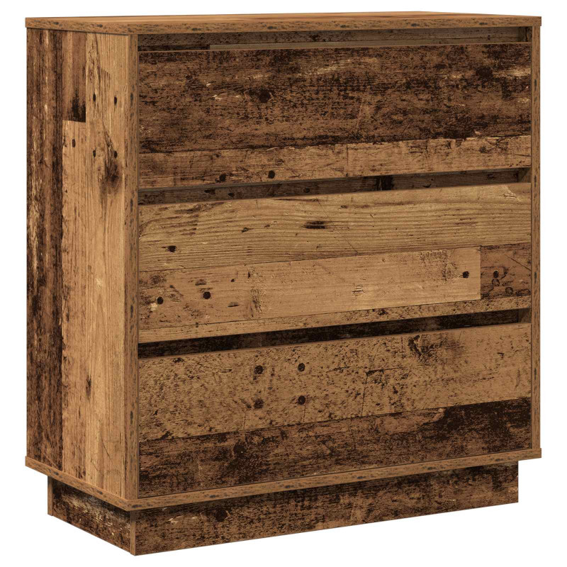 Szafka Nocna z szufladą Stare drewno 71 x 34,5 x 75 cm