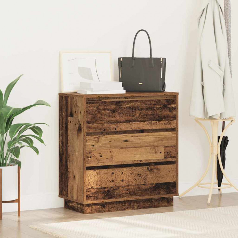 Szafka Nocna z szufladą Stare drewno 71 x 34,5 x 75 cm