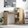 Biurko Dąb Sonoma 108 x 55 x 103.5 cm Materiał drewnopochodny