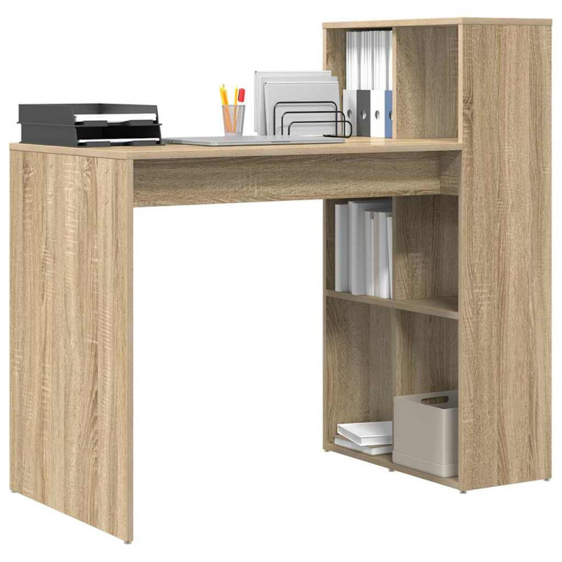 Biurko Dąb Sonoma 108 x 55 x 103.5 cm Materiał drewnopochodny