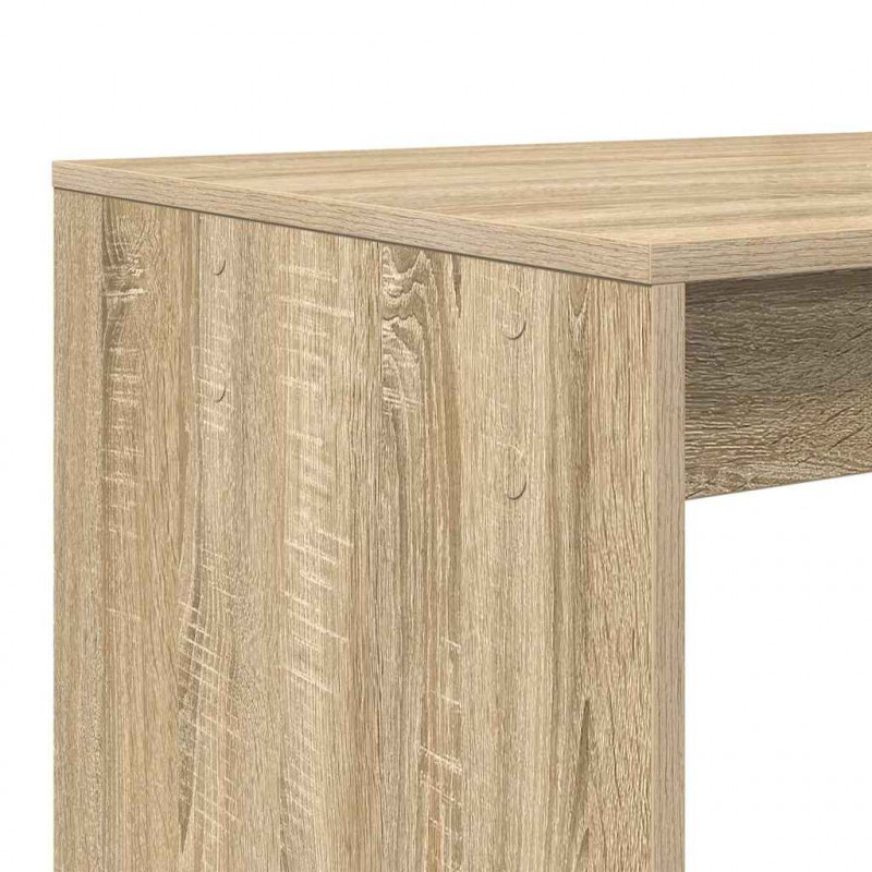 Biurko Dąb Sonoma 108 x 55 x 103.5 cm Materiał drewnopochodny