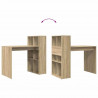Biurko Dąb Sonoma 108 x 55 x 103.5 cm Materiał drewnopochodny