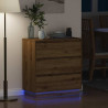 Szafka Nocna z szufladą Dąb rzemieślniczy 71 x 34,5 x 75 cm