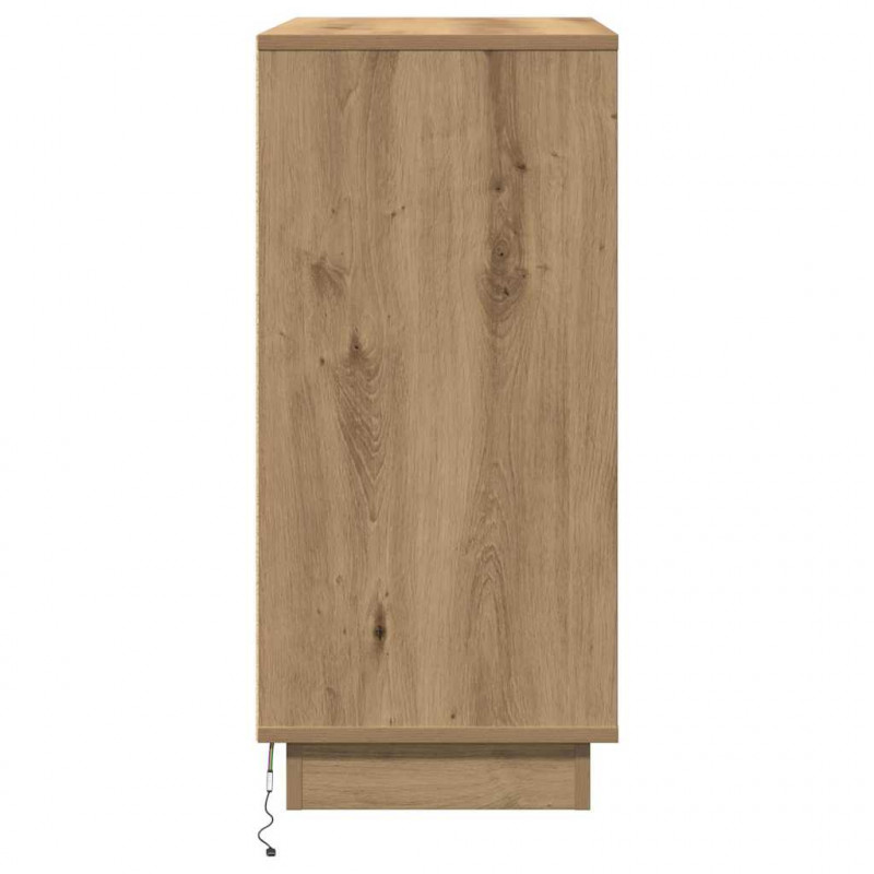 Szafka Nocna z szufladą Dąb rzemieślniczy 71 x 34,5 x 75 cm