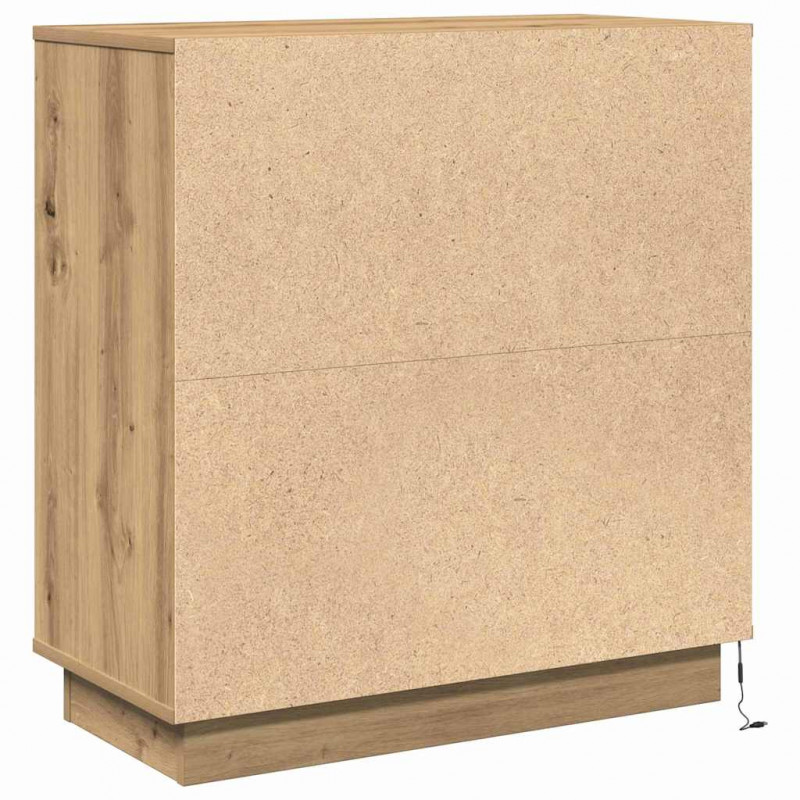Szafka Nocna z szufladą Dąb rzemieślniczy 71 x 34,5 x 75 cm