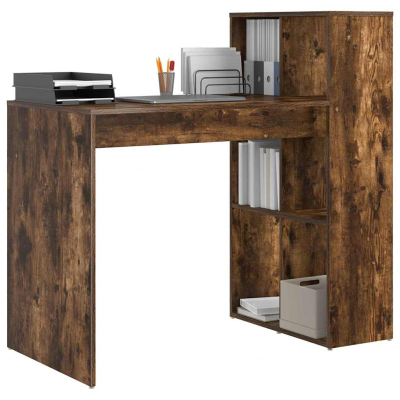 Biurko Dąb wędzony 108 x 55 x 103.5 cm Materiał drewnopochodny