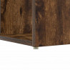 Biurko Dąb wędzony 108 x 55 x 103.5 cm Materiał drewnopochodny