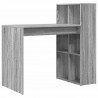 Biurko Szary Sonoma 108 x 55 x 103.5 cm Materiał drewnopochodny