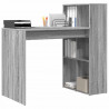 Biurko Szary Sonoma 108 x 55 x 103.5 cm Materiał drewnopochodny