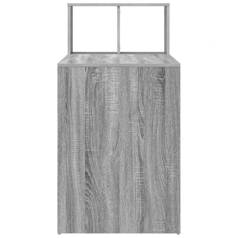Biurko Szary Sonoma 108 x 55 x 103.5 cm Materiał drewnopochodny