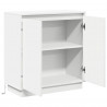 Komoda LED Biały 71 x 34,5 x 75 cm Materiał drewnopochodny