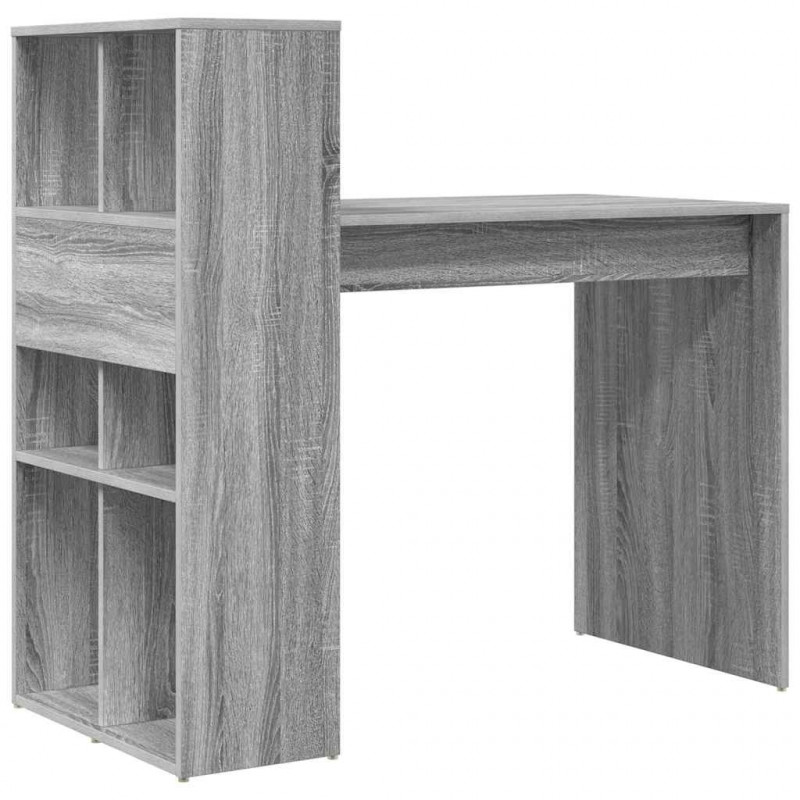 Biurko Szary Sonoma 108 x 55 x 103.5 cm Materiał drewnopochodny