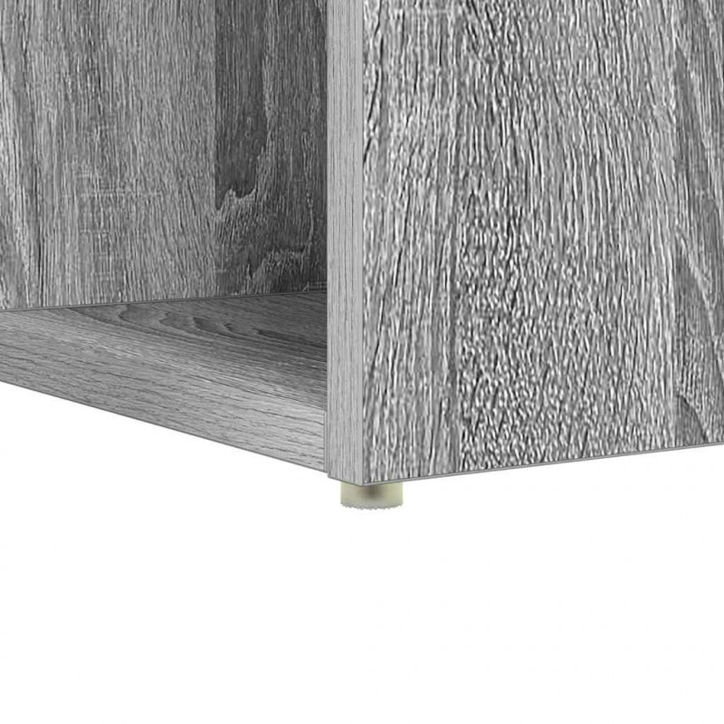Biurko Szary Sonoma 108 x 55 x 103.5 cm Materiał drewnopochodny