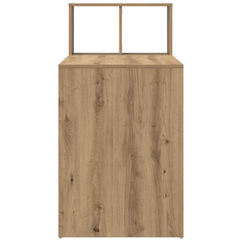 Biurko z półką Dąb rzemieślniczy 108 x 55 x 103.5 cm