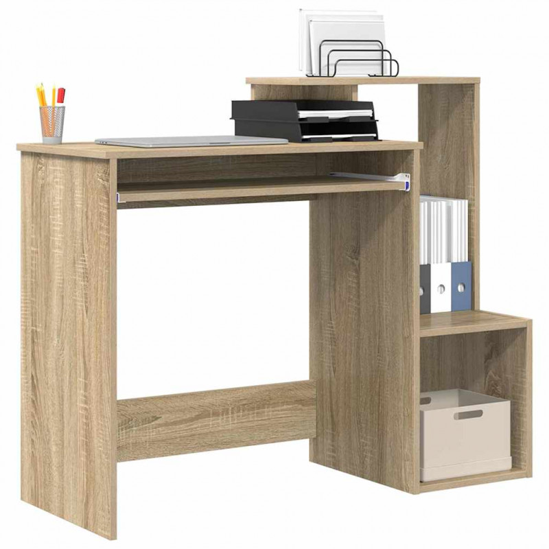 Biurko Dąb Sonoma 106 x 41 x 88.5 cm Materiał drewnopochodny