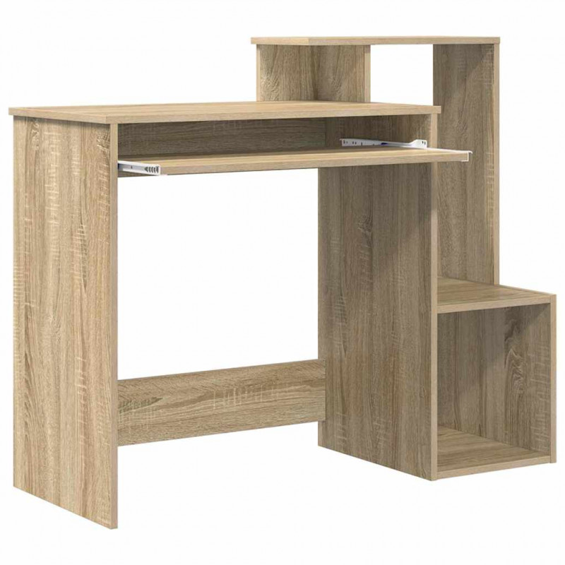 Biurko Dąb Sonoma 106 x 41 x 88.5 cm Materiał drewnopochodny