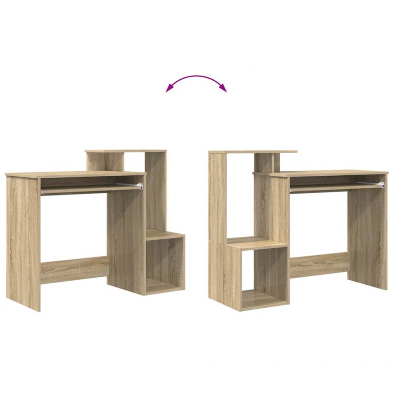 Biurko Dąb Sonoma 106 x 41 x 88.5 cm Materiał drewnopochodny