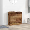 Szafka na buty z półką z drzwiami Stare drewno 60 x 21 x 57 cm