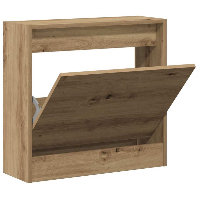 Szafka na buty z półką Dąb rzemieślniczy 60 x 21 x 57 cm