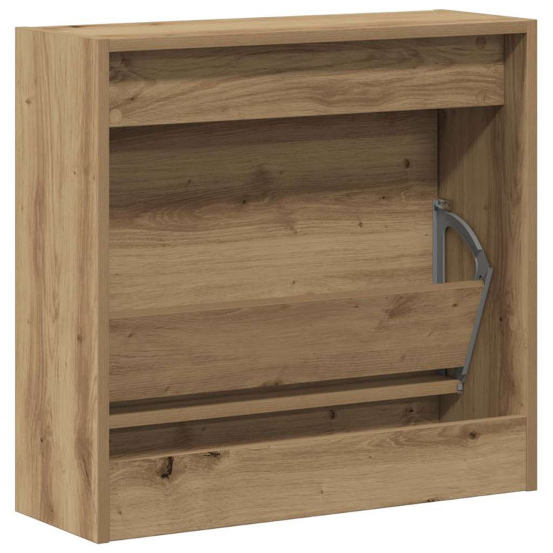 Szafka na buty z półką Dąb rzemieślniczy 60 x 21 x 57 cm