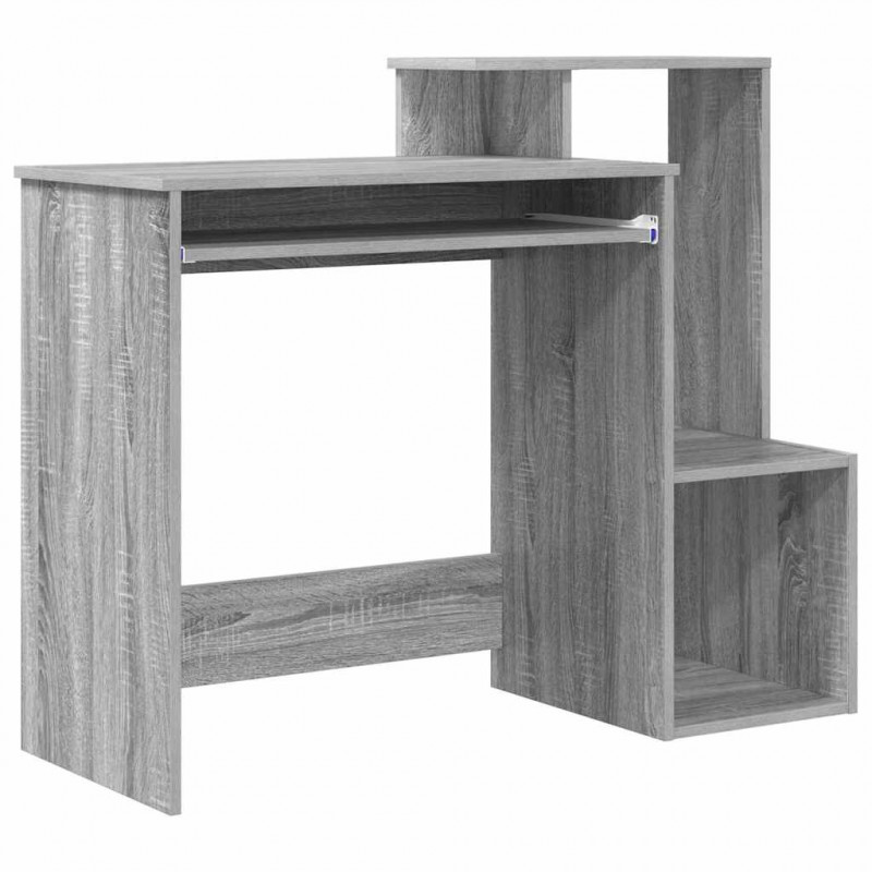 Biurko Szary Sonoma 106 x 41 x 88.5 cm Materiał drewnopochodny