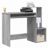 Biurko Szary Sonoma 106 x 41 x 88.5 cm Materiał drewnopochodny