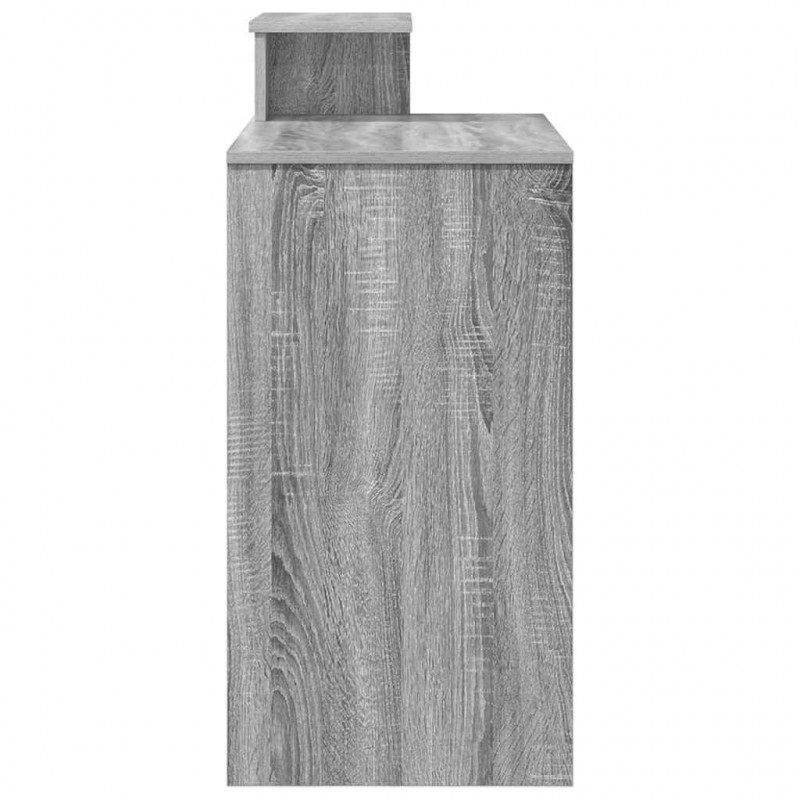 Biurko Szary Sonoma 106 x 41 x 88.5 cm Materiał drewnopochodny