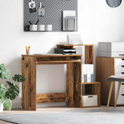 Biurko Stare drewno 106 x 41 x 88.5 cm Materiał drewnopochodny