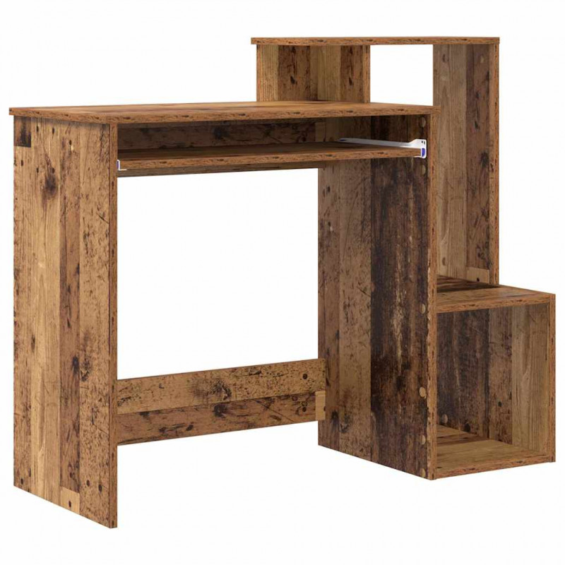 Biurko Stare drewno 106 x 41 x 88.5 cm Materiał drewnopochodny