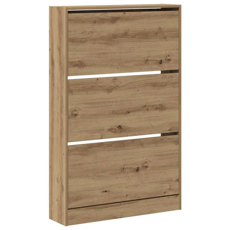 Szafka na buty z półką Dąb rzemieślniczy 80 x 21 x 125,5 cm