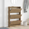 Szafka na buty z półką Dąb rzemieślniczy 80 x 21 x 125,5 cm