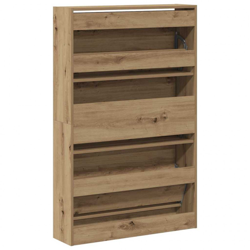 Szafka na buty z półką Dąb rzemieślniczy 80 x 21 x 125,5 cm