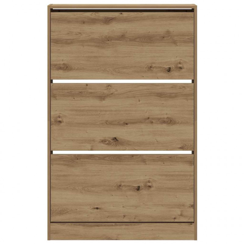 Szafka na buty z półką Dąb rzemieślniczy 80 x 21 x 125,5 cm