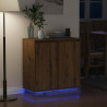 Komoda LED Ze LED Lights Dąb rzemieślniczy 71 x 34,5 x 75 cm
