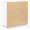 Komoda LED Biały 71 x 34,5 x 75 cm Materiał drewnopochodny