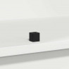 Komoda LED Biały 71 x 34,5 x 75 cm Materiał drewnopochodny