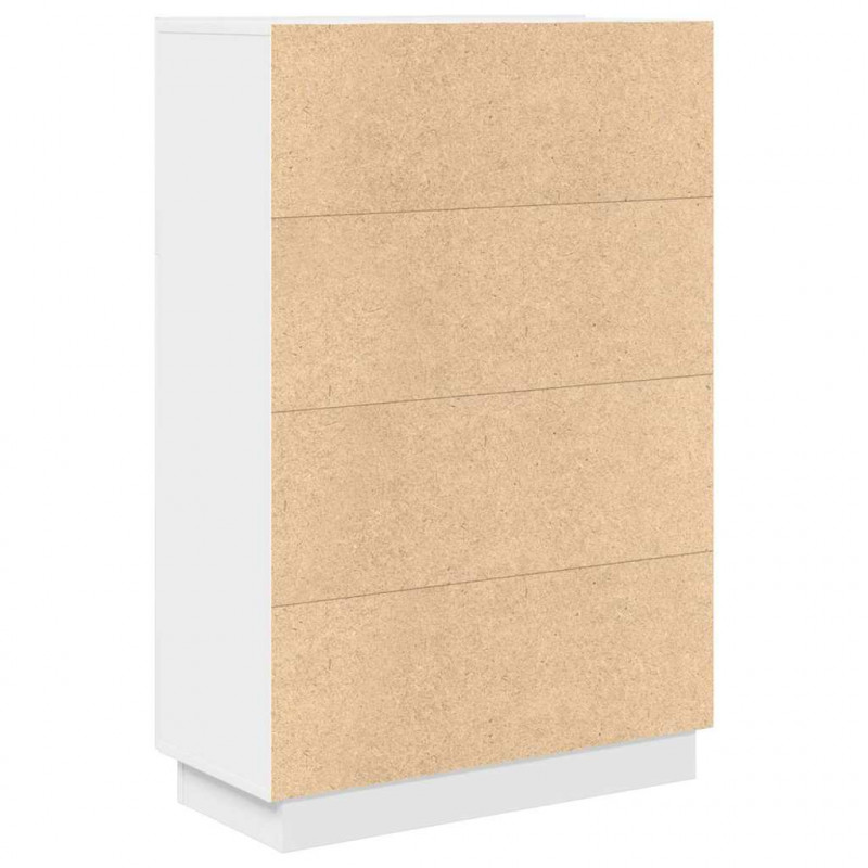 Biurko Biały 71.5 x 31.5 x 106.5 cm Materiał drewnopochodny
