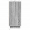 Komoda LED Ze LED Lights Szary Sonoma 71 x 34,5 x 75 cm