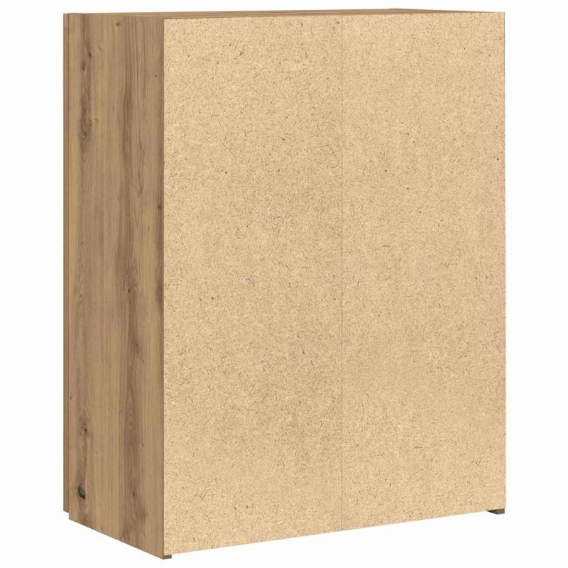Biurowa szafka z półką Stare drewno 70 x 32 x 77.5 cm