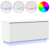 Szafka pod telewizor Ze LED Lights Biały 100 x 38 x 49 cm