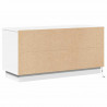 Szafka pod telewizor Ze LED Lights Biały 100 x 38 x 49 cm