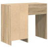 Biurko Dąb Sonoma 90 x 37.5 x 75 cm Materiał drewnopochodny