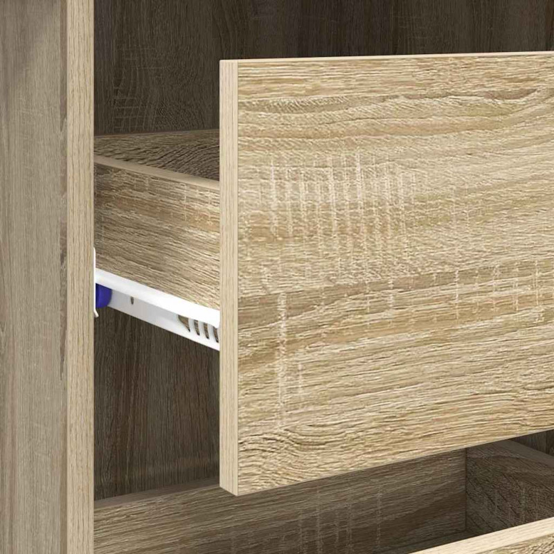 Biurko Dąb Sonoma 90 x 37.5 x 75 cm Materiał drewnopochodny