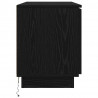 Szafka pod telewizor Ze LED Lights Czarny Dąb 100 x 38 x 49 cm