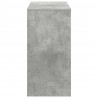 Biurko Betonowy szary 90 x 37.5 x 75 cm Materiał drewnopochodny