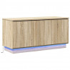 Szafka pod telewizor Ze LED Lights Dąb Sonoma 100 x 38 x 49 cm